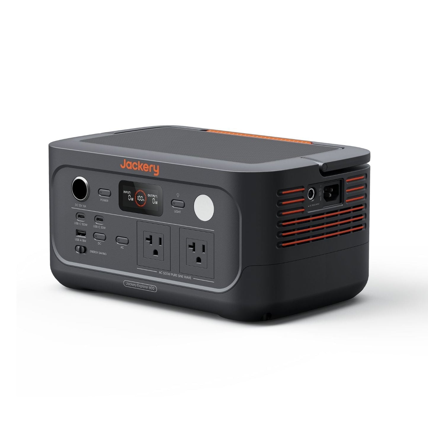 Jackery Explorer 600 v2 Portable Power Station | 640Wh | 500W | 200W Solar Input