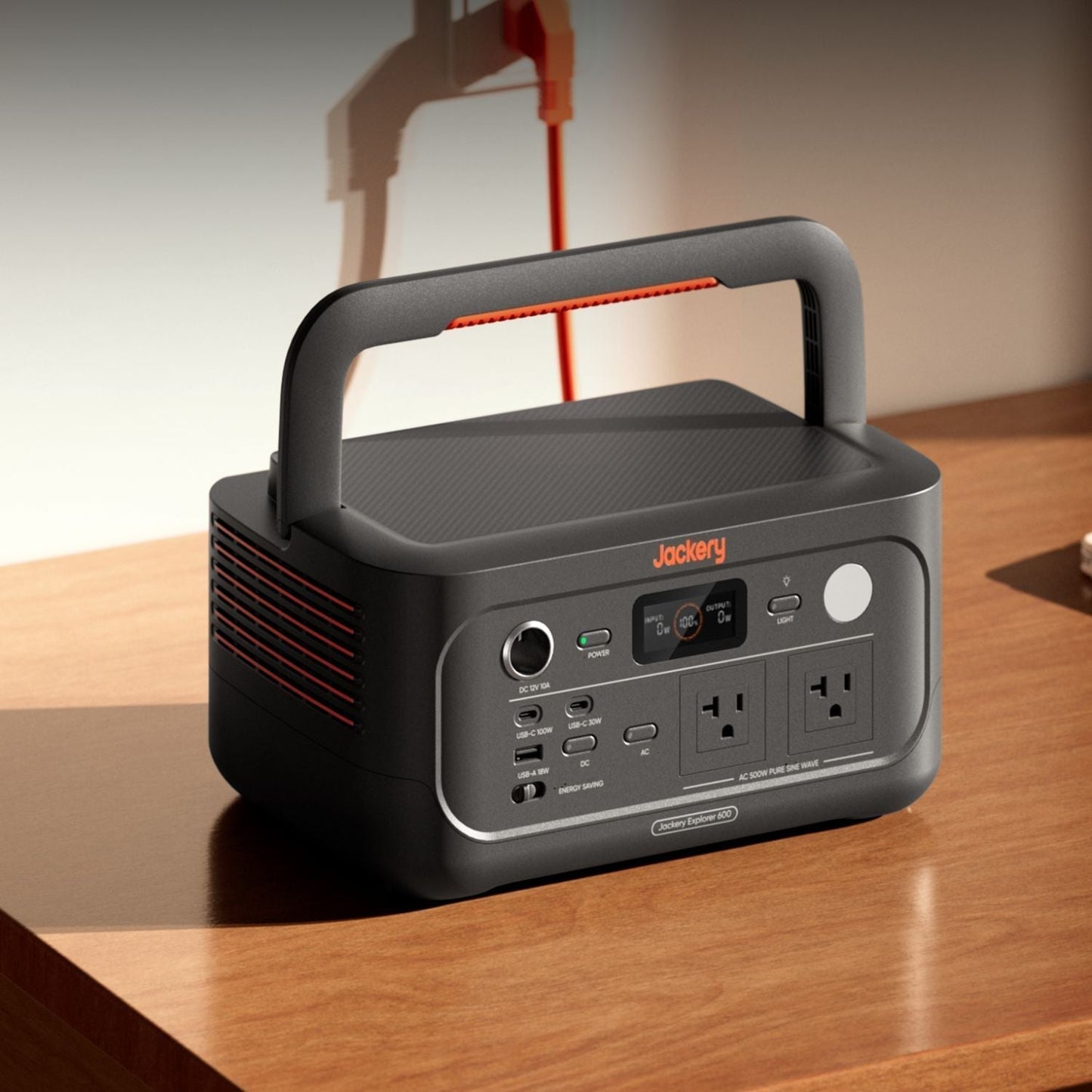 Jackery Explorer 600 v2 Portable Power Station | 640Wh | 500W | 200W Solar Input