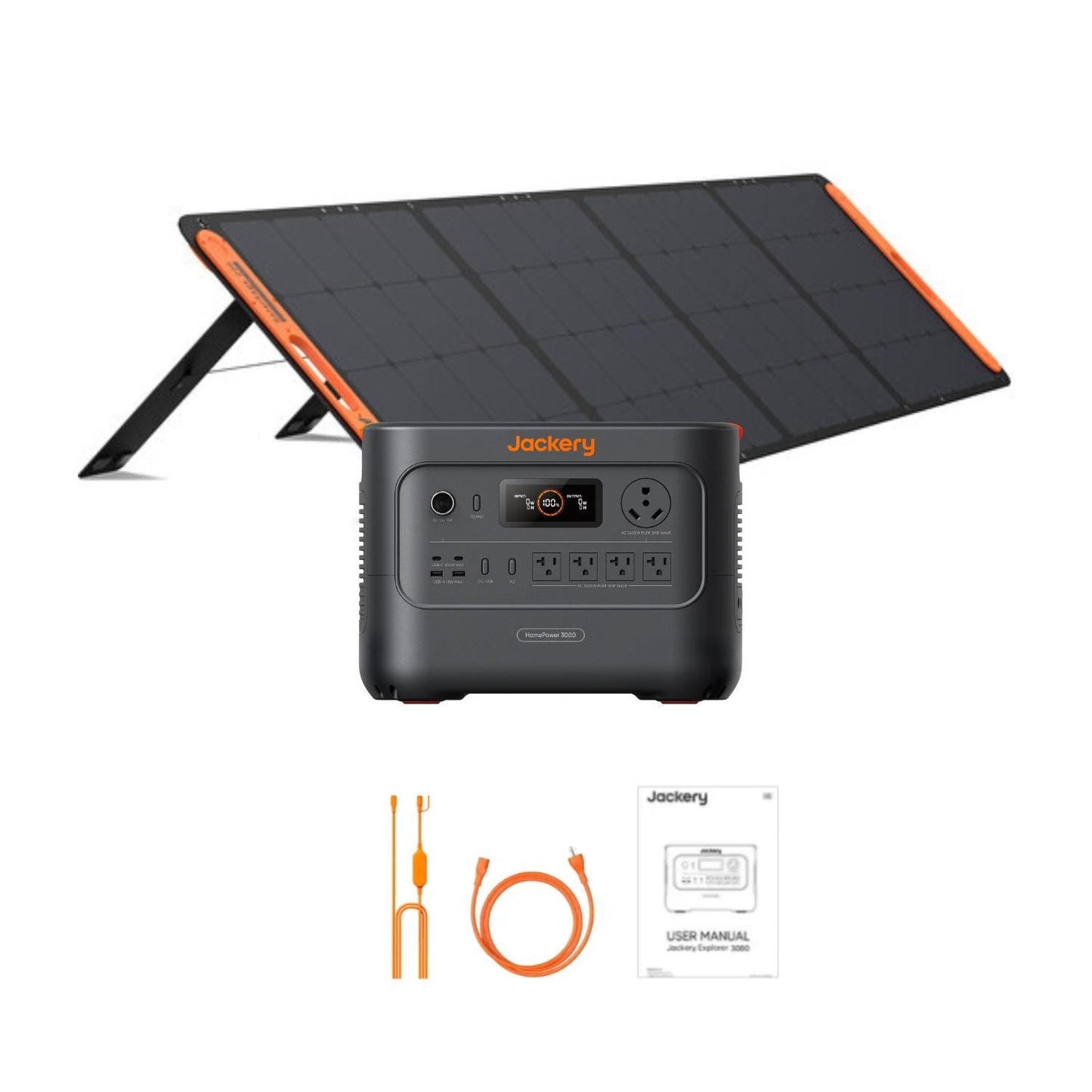 Jackery HomePower 3000 Portable Power Station | 3072Wh | 3600W | 1000W Solar Input