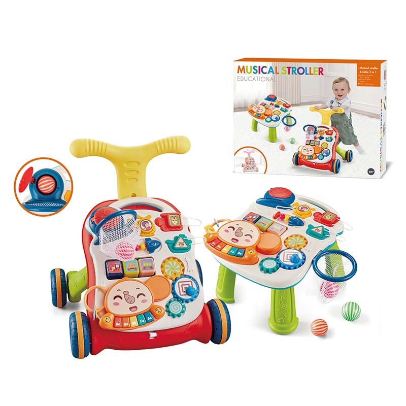 Learning Walker with Detachable Activity Panel Music Toys
