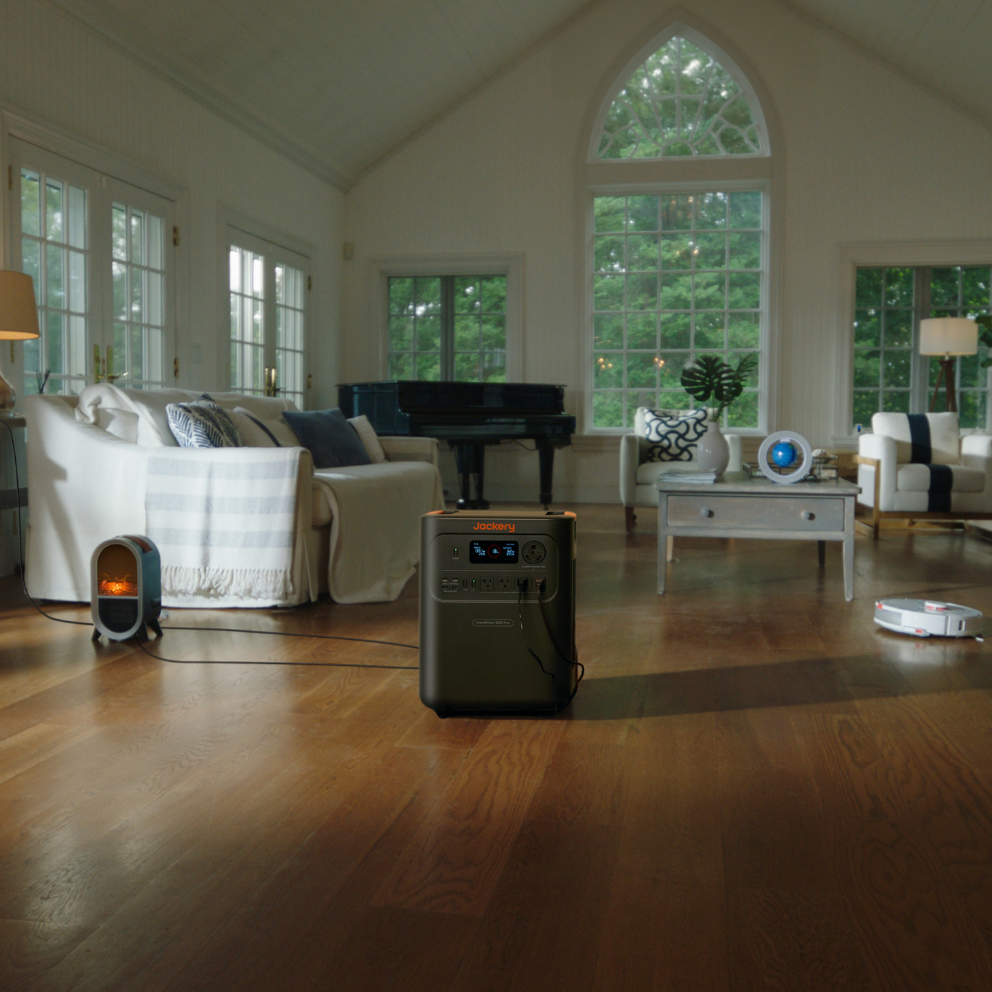 Jackery HomePower 3600 Plus Portable Power Station | 3584Wh | 3600W | 1000W Solar Input