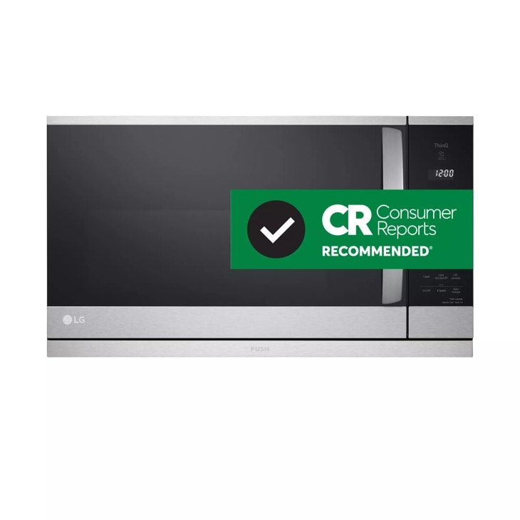 LG 2.1 cu. ft. Over-the-Range Microwave in PrintProof® Stainless Steel - MVEL2125F