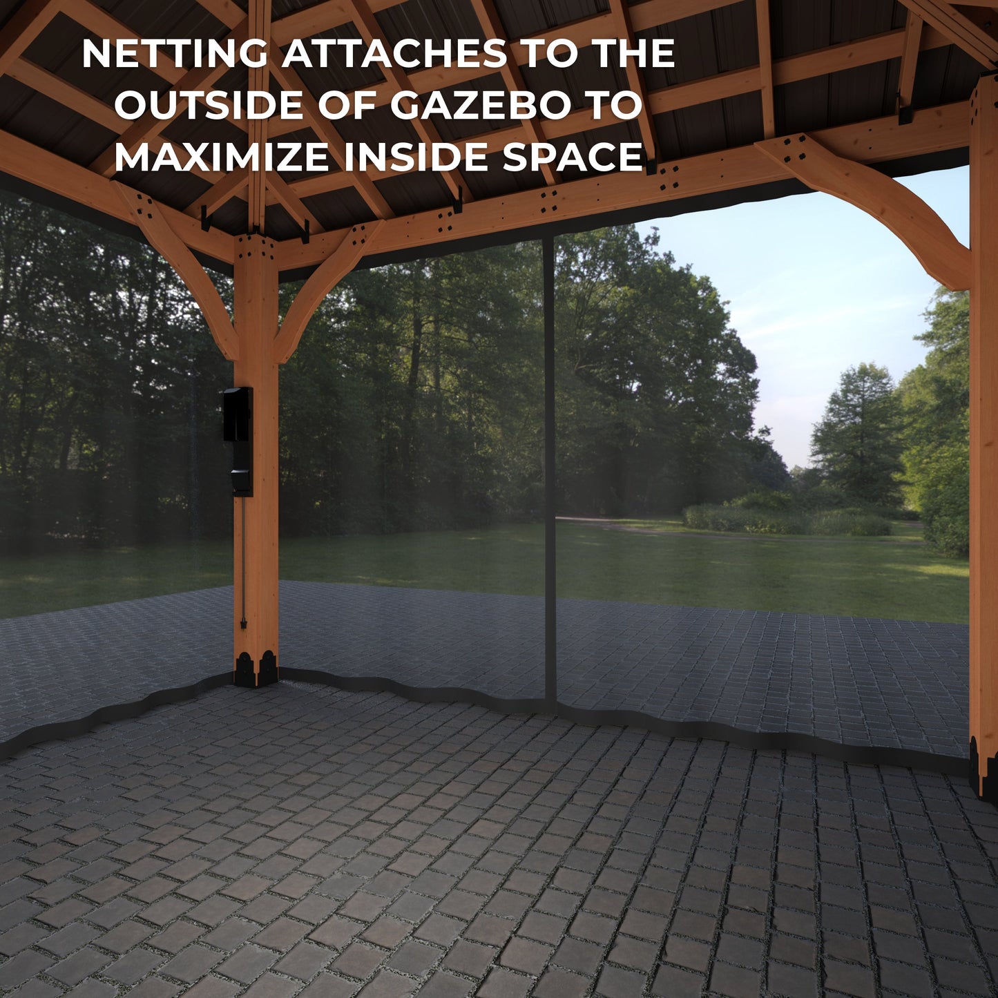 Mosquito Netting Kit-Arlington Gazebos