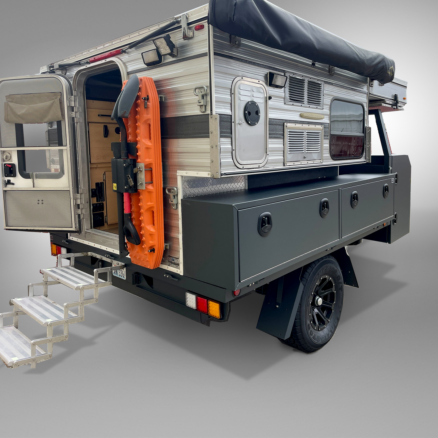 Full-Size Regular Aluminum Overland Trailer