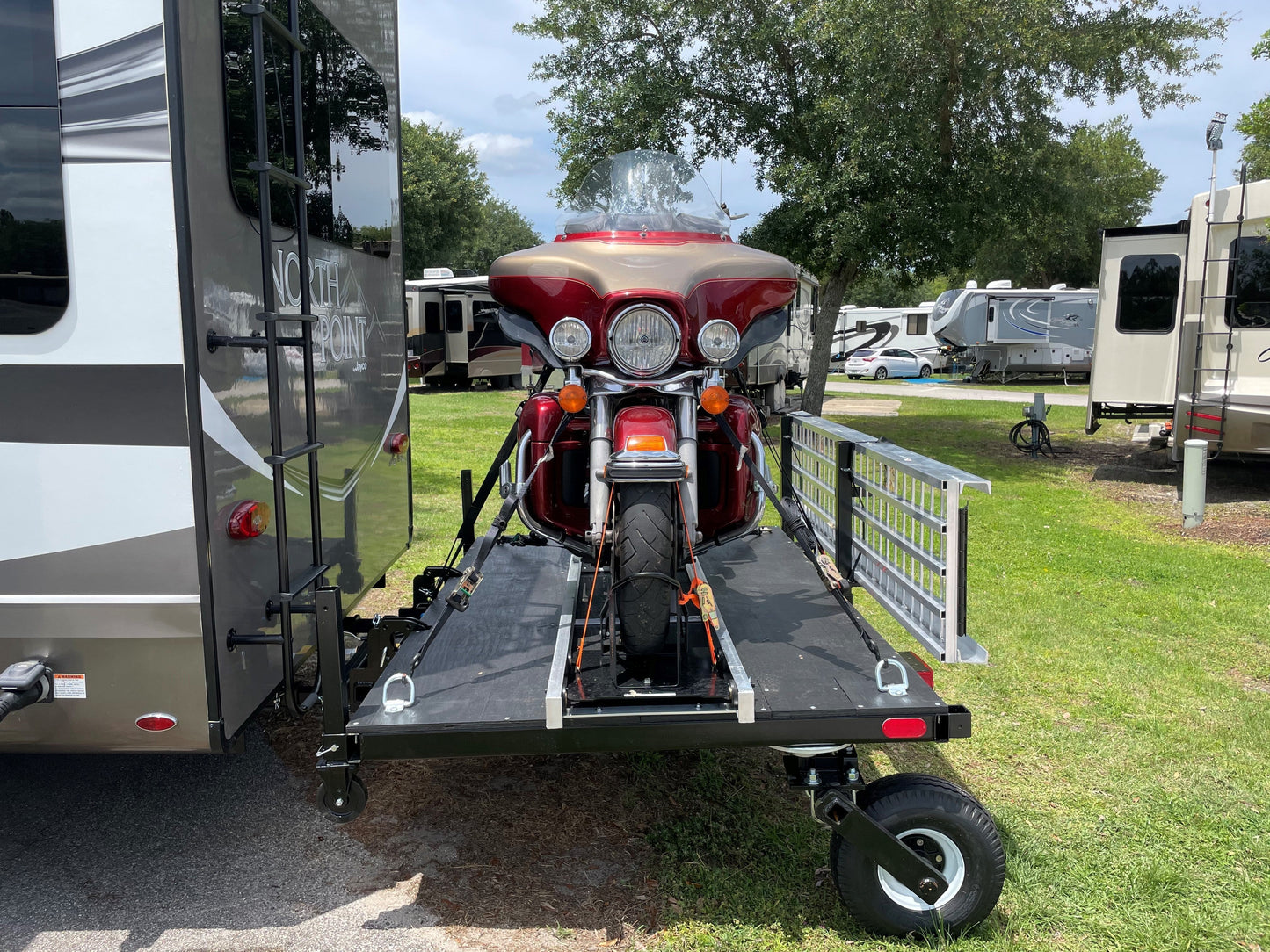 Power Ramp for Swivelwheel Systems