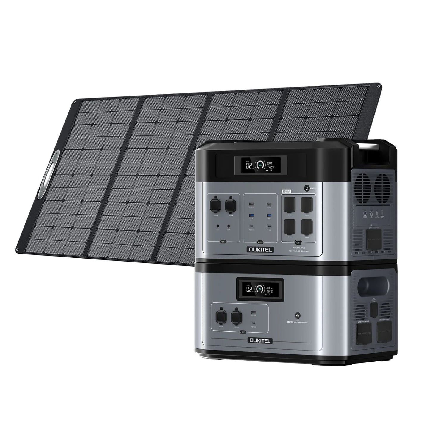 OUKITEL BP2000 Portable Power Station | 2048Wh | 2200W | 1000W Solar Input