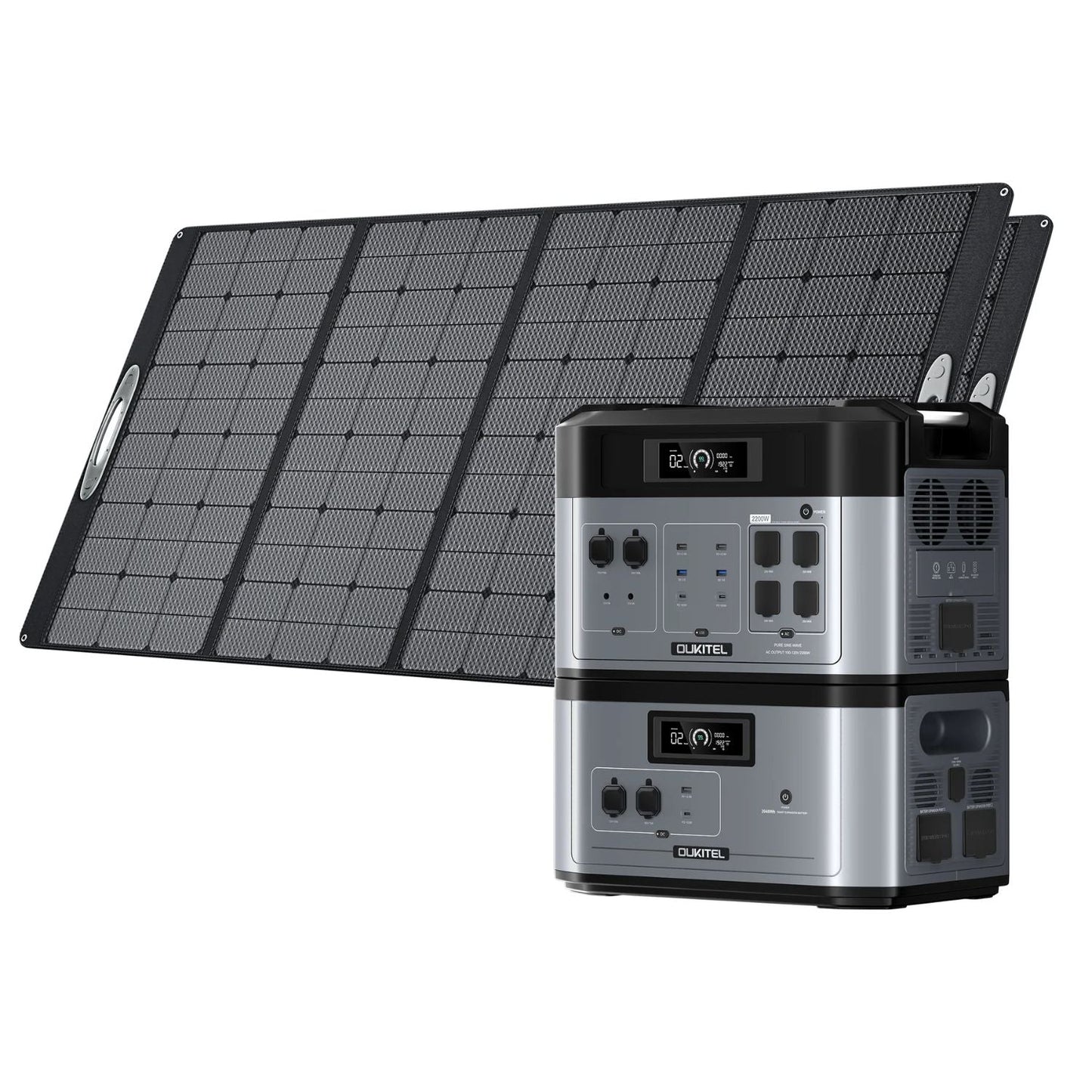 OUKITEL BP2000 Portable Power Station | 2048Wh | 2200W | 1000W Solar Input