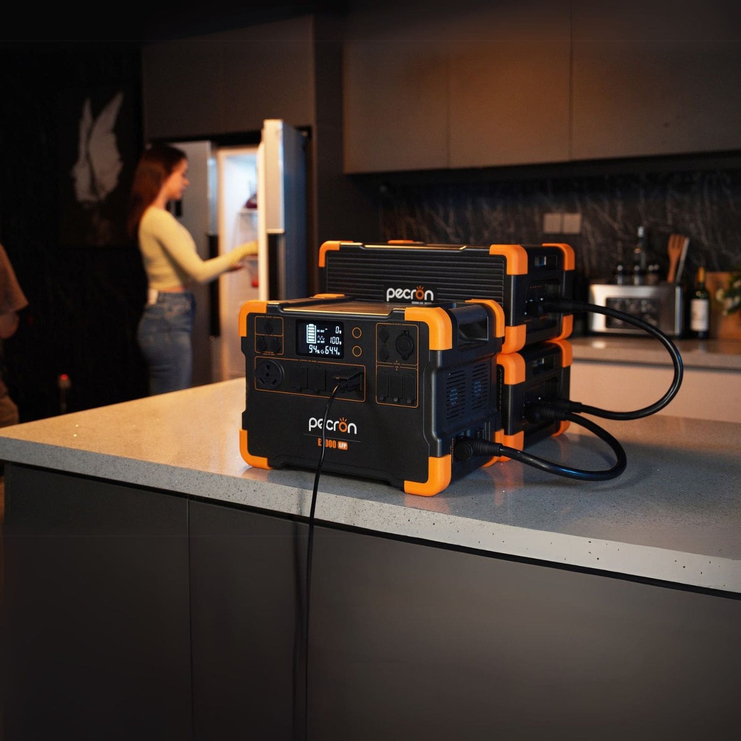 Pecron E2000LFP Portable Power Station | 1920Wh | 2000W | 600W Solar Input