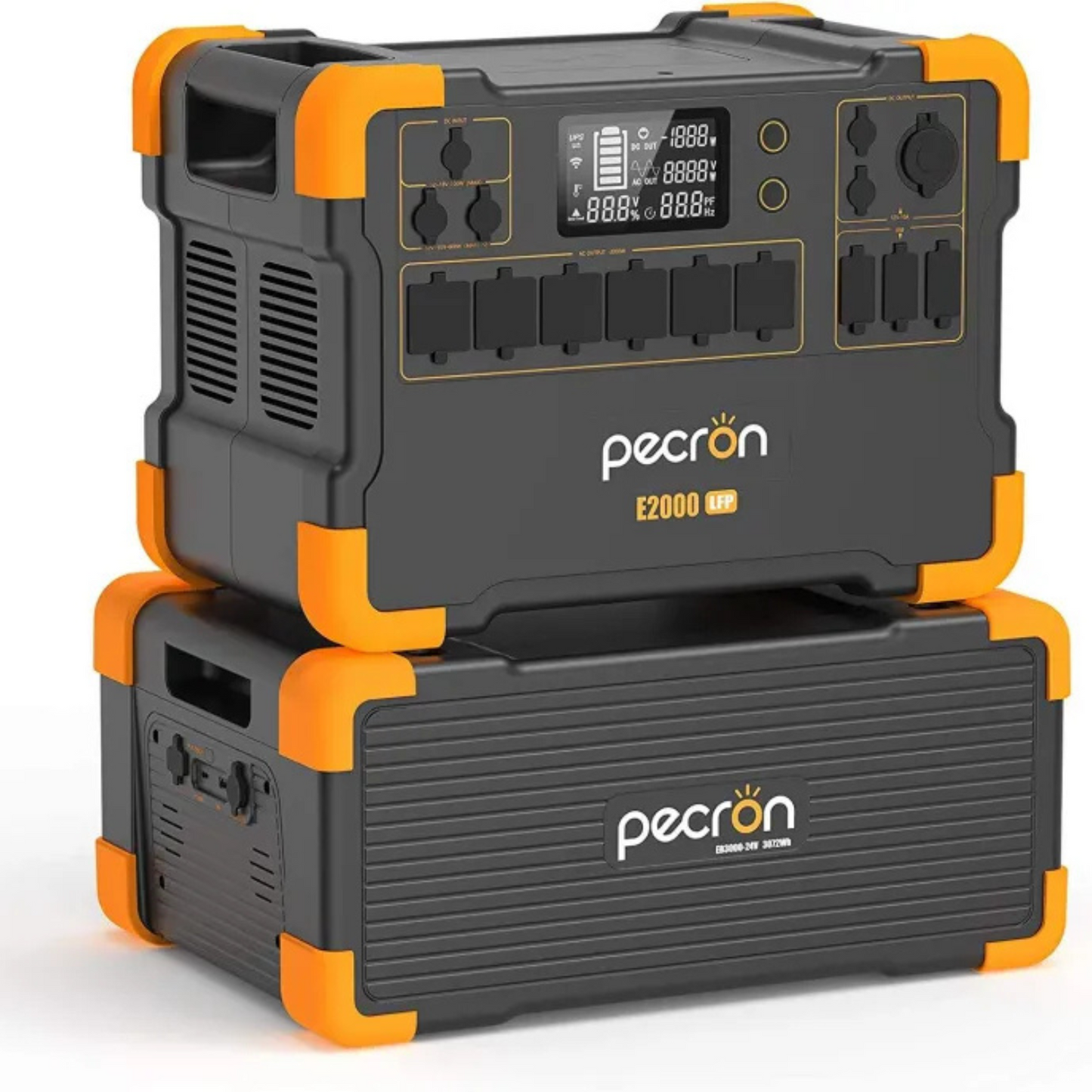 Pecron E2000LFP Portable Power Station | 1920Wh | 2000W | 600W Solar Input