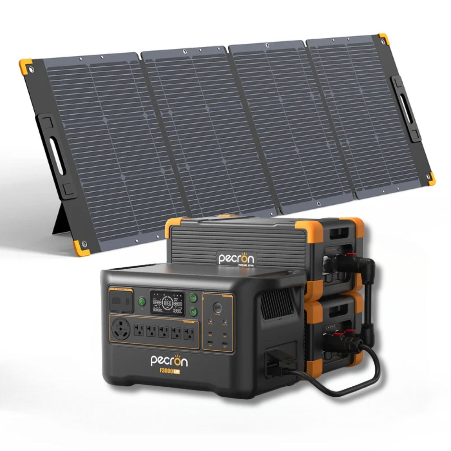 Pecron F3000LFP Portable Power Station | 3072Wh | 3600W | 1600W Solar Input