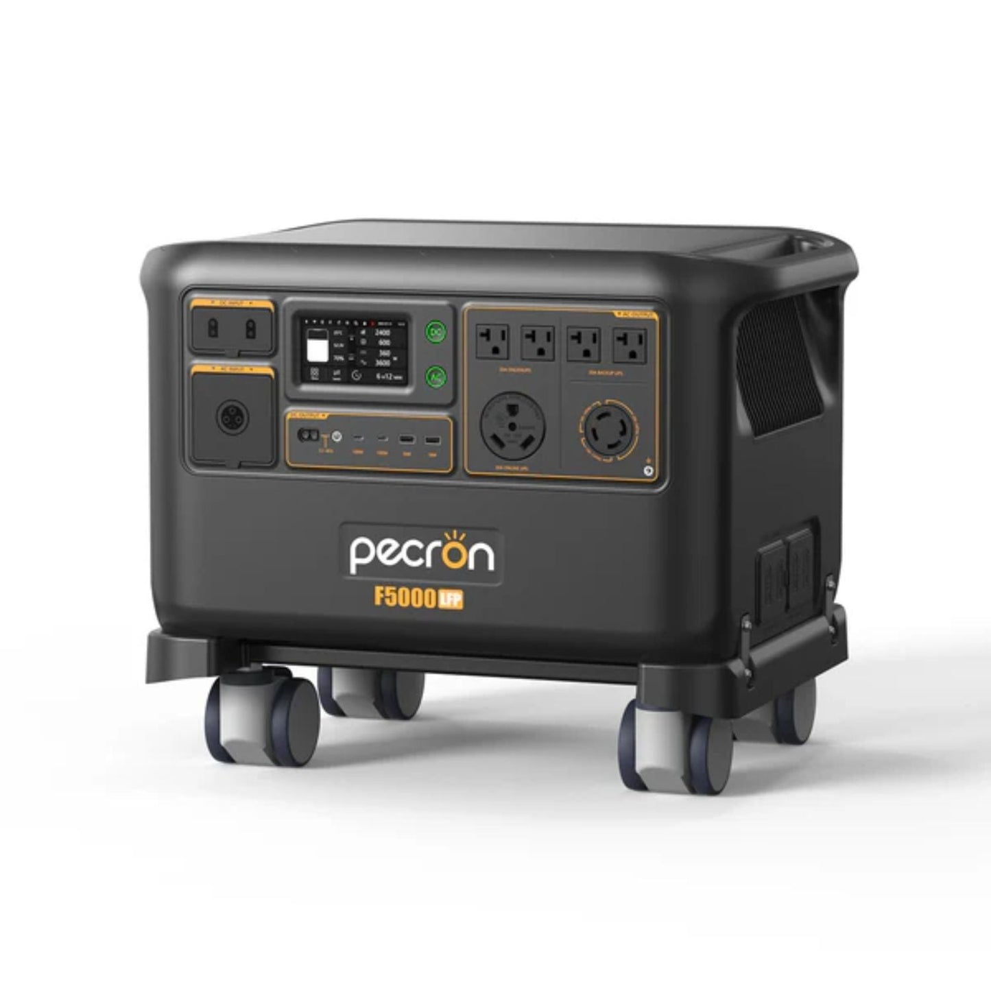 Pecron F5000LFP Portable Power Station | 5120Wh | 7200W | 6400W Solar Input