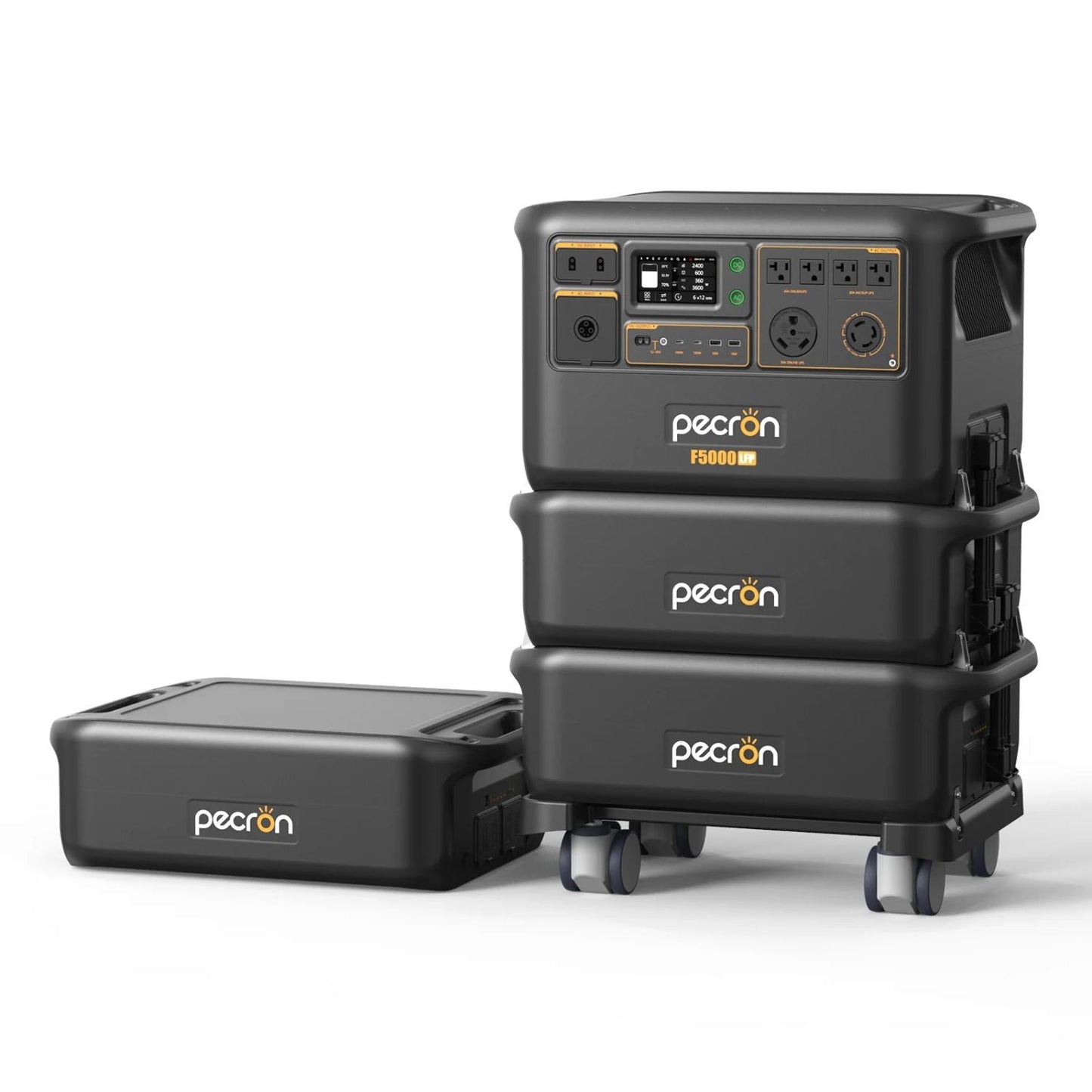 Pecron F5000LFP Portable Power Station | 5120Wh | 7200W | 6400W Solar Input