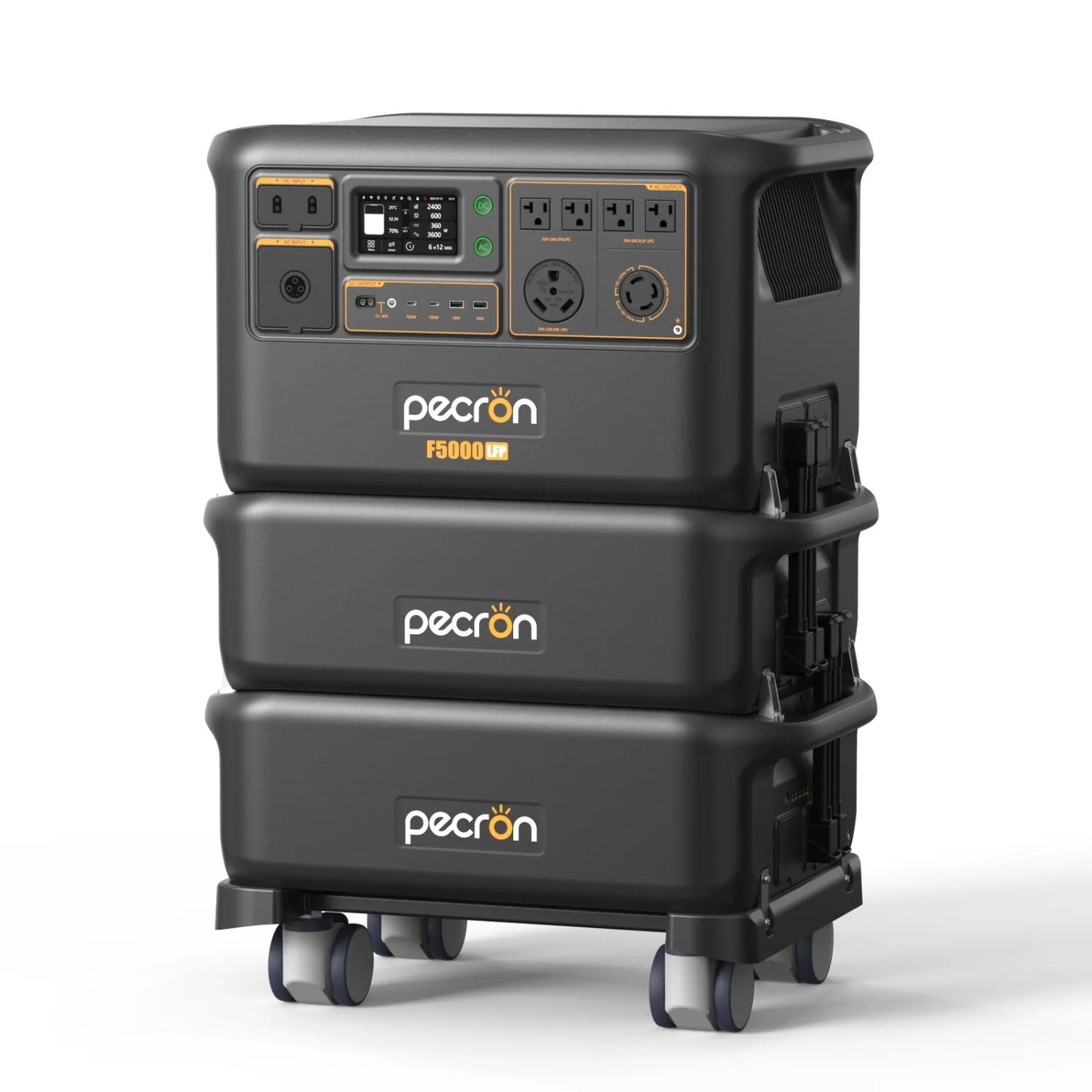 Pecron F5000LFP Portable Power Station | 5120Wh | 7200W | 6400W Solar Input