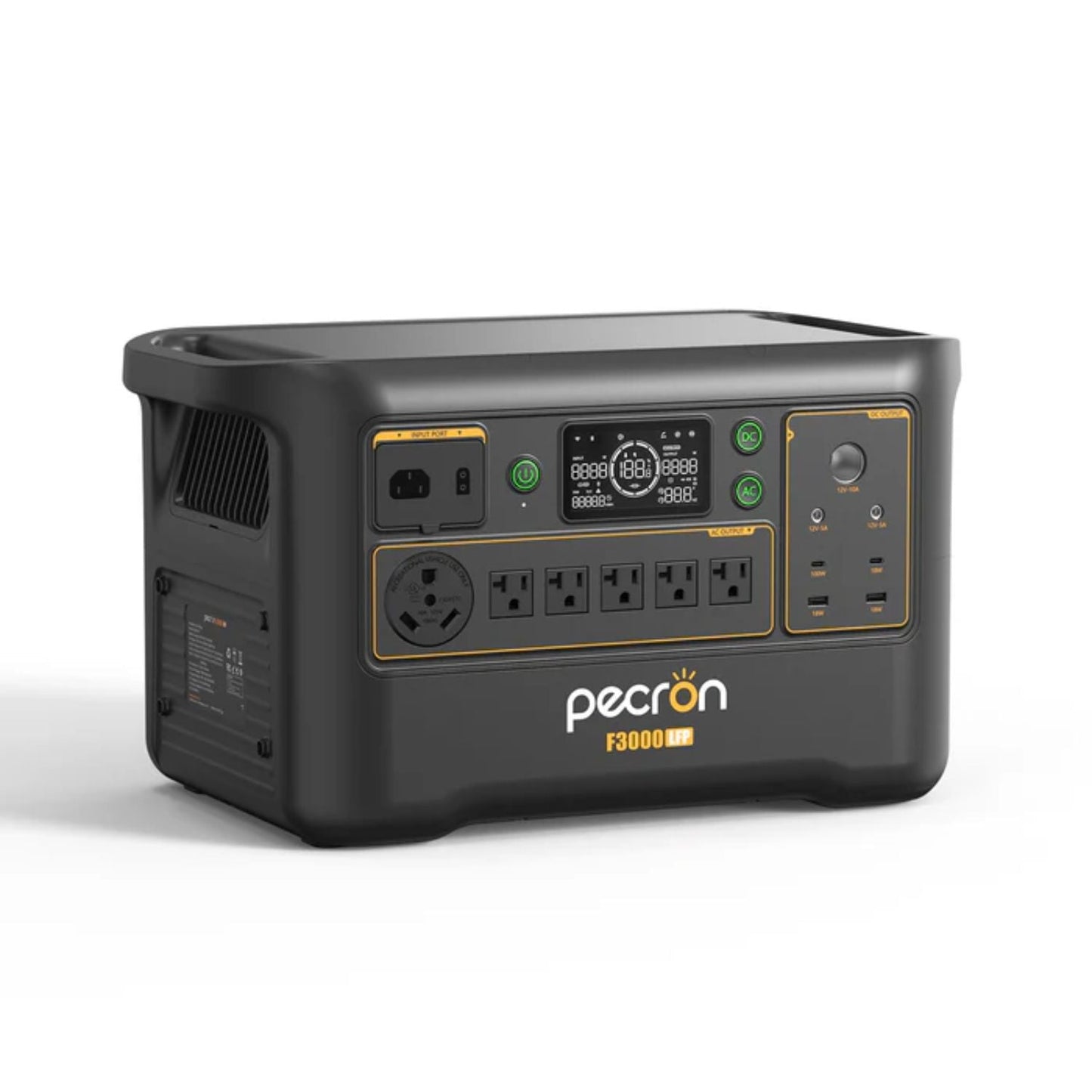 Pecron F3000LFP Portable Power Station | 3072Wh | 3600W | 1600W Solar Input