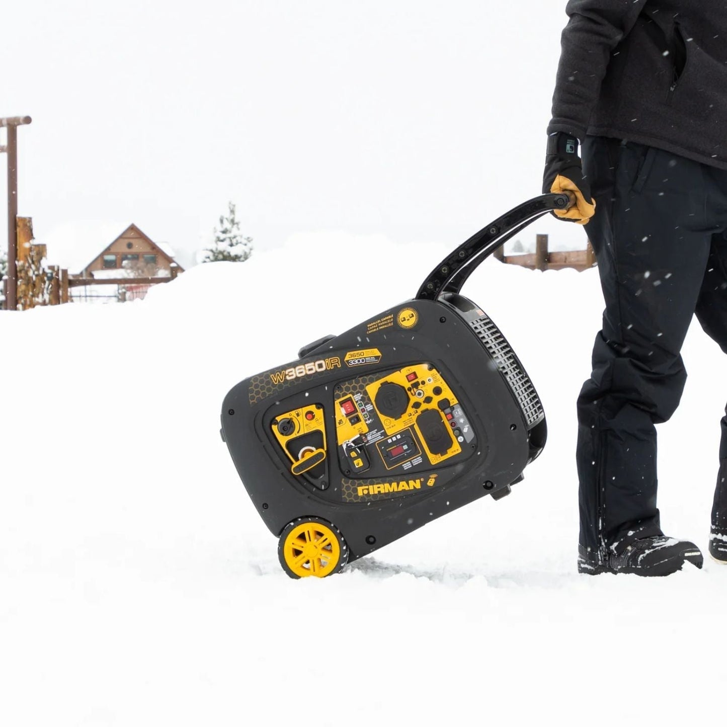 Firman W03383 Gasoline 3300W/3650W Inverter Portable Generator | Remote Start