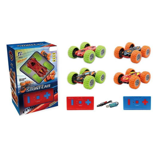 Remote Control Car with Forward and Backward Tumble Flips for Kids