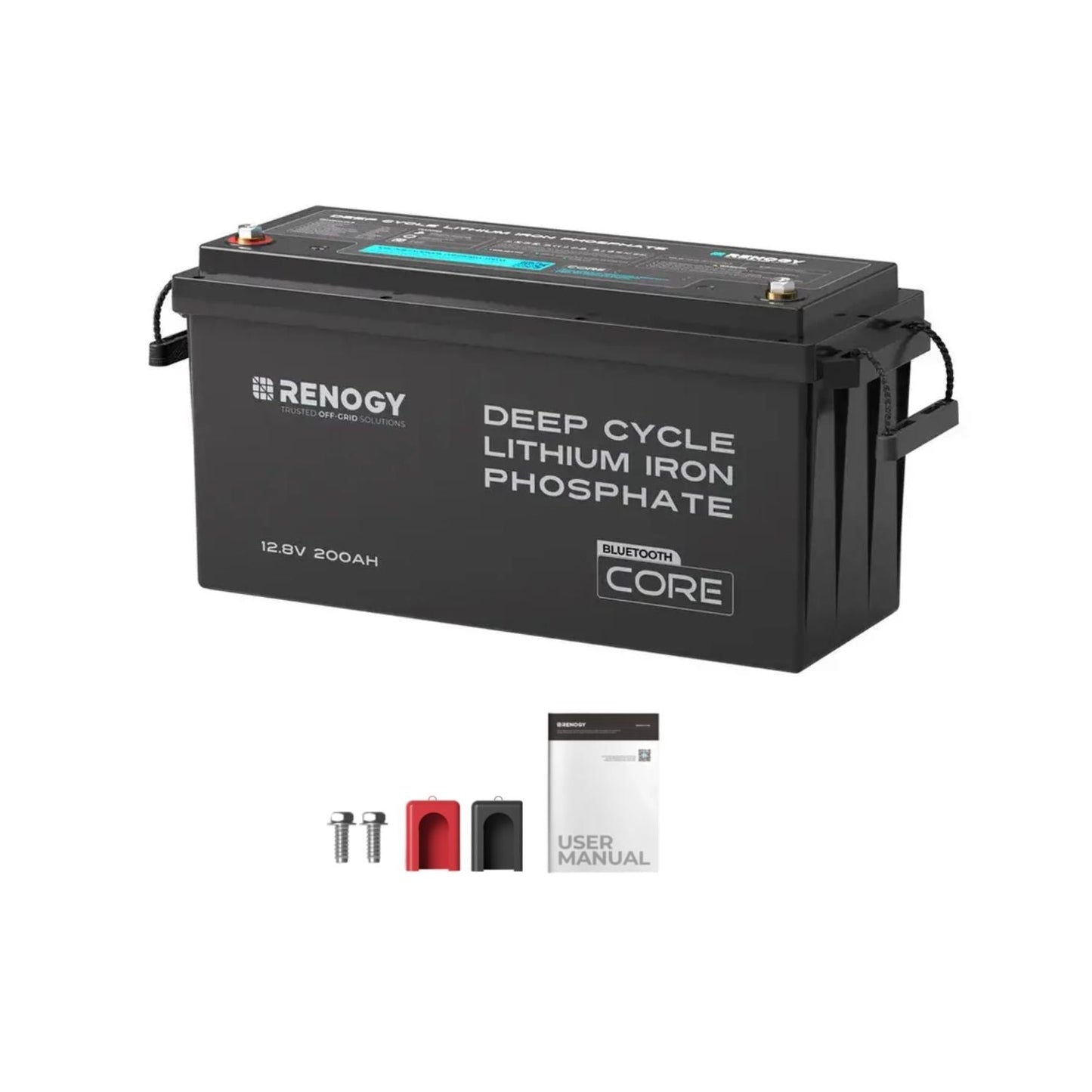 Renogy CORE Series 12V 200Ah Lithium Iron Phosphate Battery w/Bluetooth