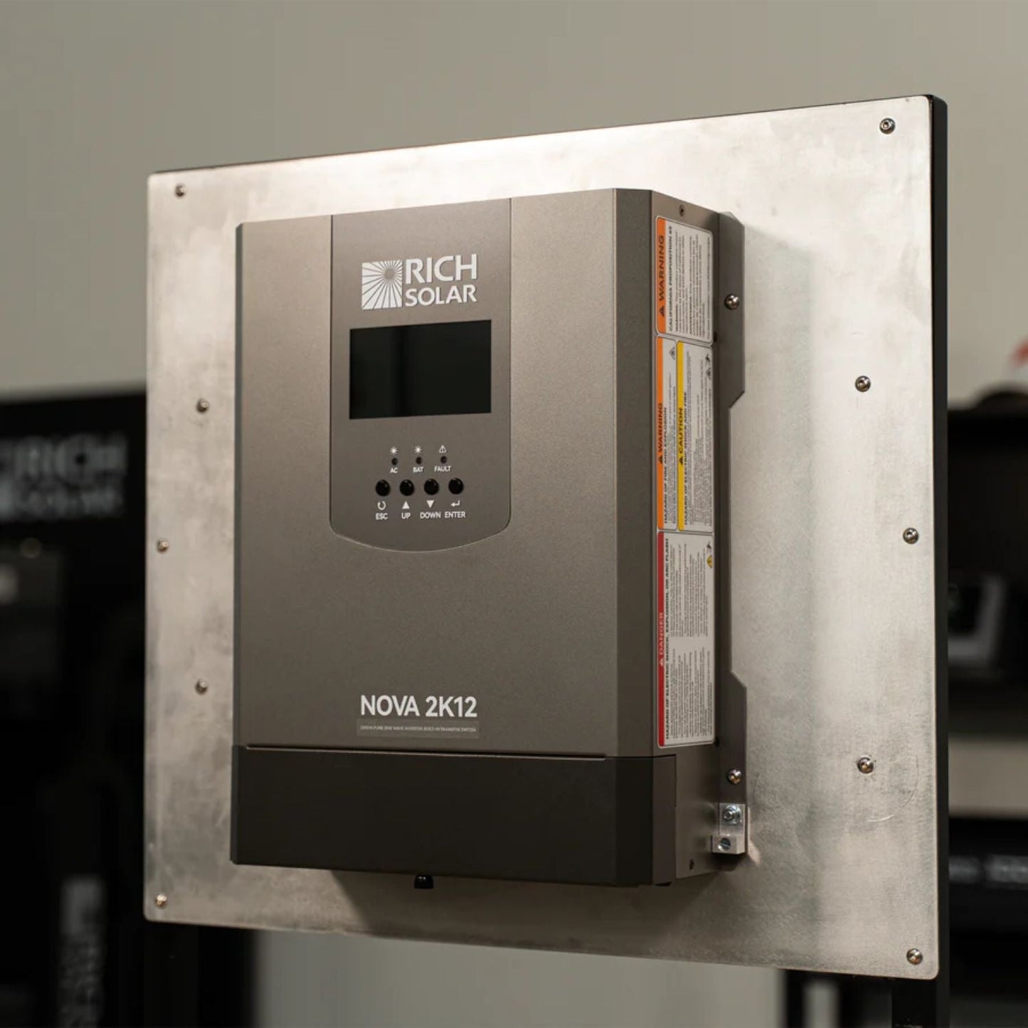 Rich Solar NOVA 2K12 2000W 12V Pure Sine Wave Inverter With Built-in Transfer Switch