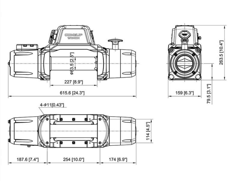 Solo 9.5rs Winch