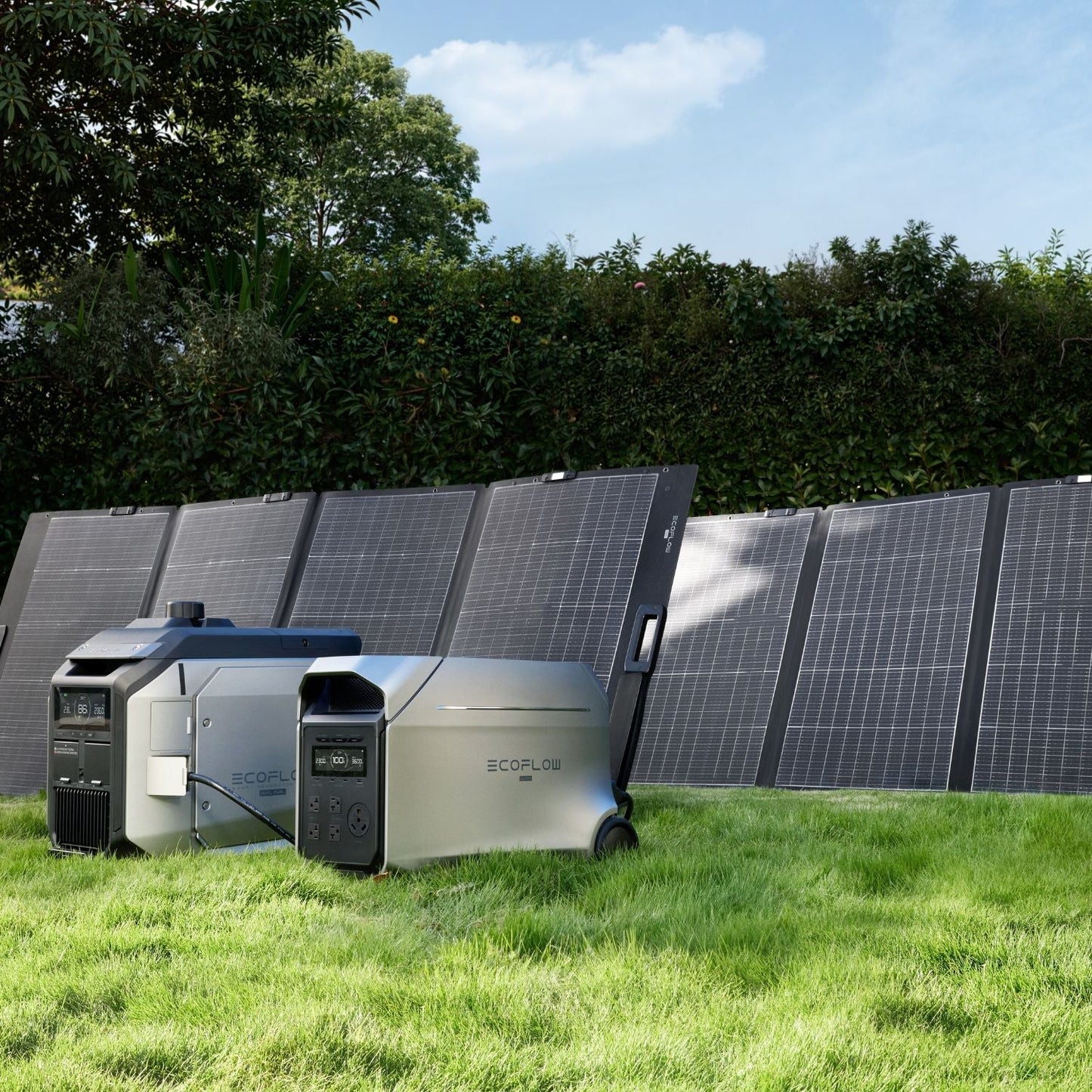 EcoFlow DELTA 3 Ultra Plus Portable Power Station | 3072Wh | 3600W | 1600W Solar Input