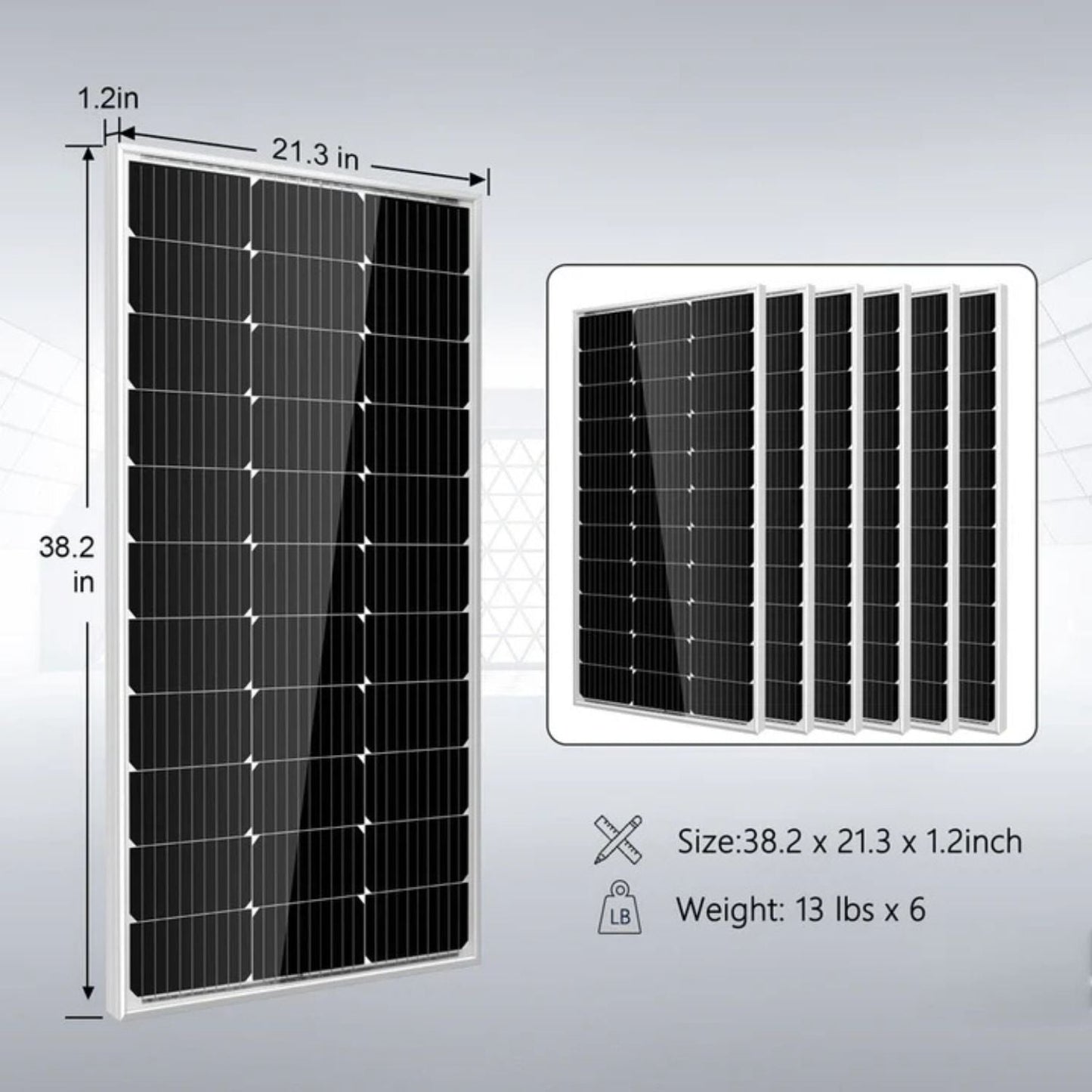 SunGold Power 3kW 12VDC Off-Grid Solar Kit | 6000W Solar