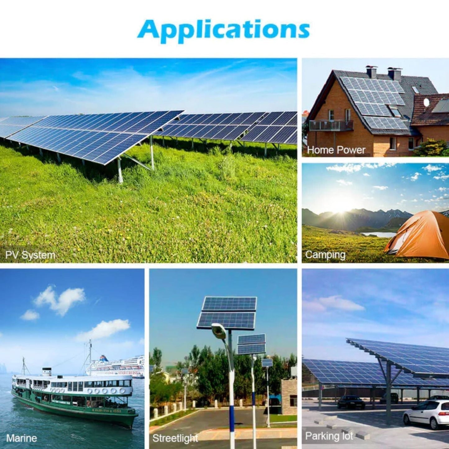 SunGold Power 450 Watt Monorystalline PERC Solar Panels | 32 Panels