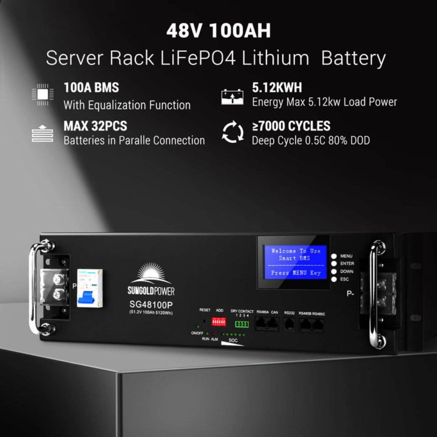 SunGold Power 8kW 48VDC Off-Grid Solar Kit | 4980W Solar