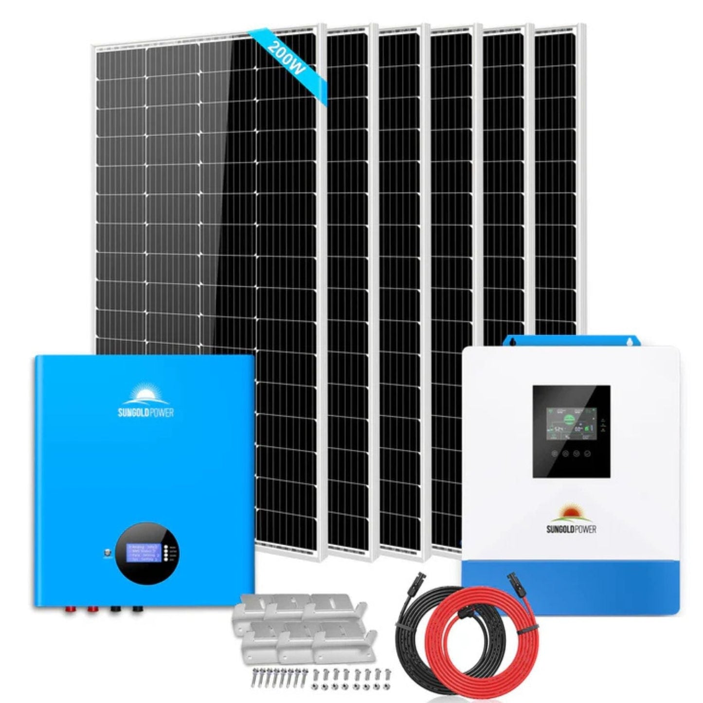SunGold Power 5kW 48VDC Off-Grid Solar Kit | 1200W Solar