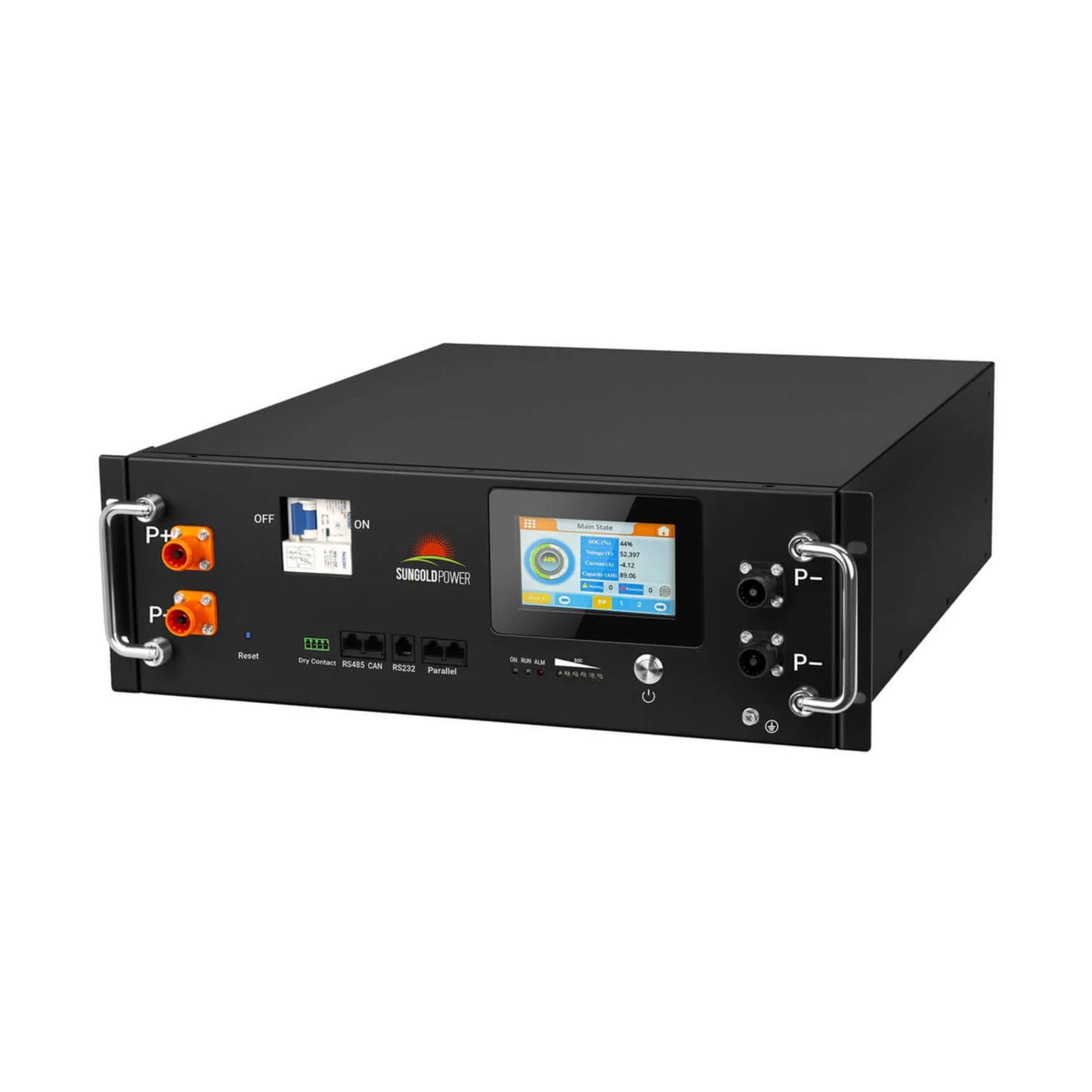 SunGold Power CoreX 5 Pro Server Rack 48V 100AH Residential Energy Storage Battery Pack