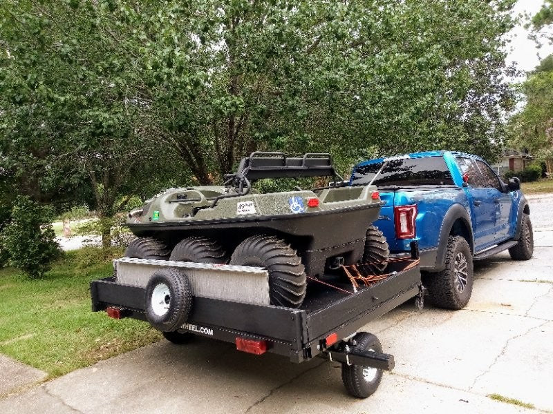 Swivelwheel-DW58  Golf Cart - Motorcycle Carrier / Hauler