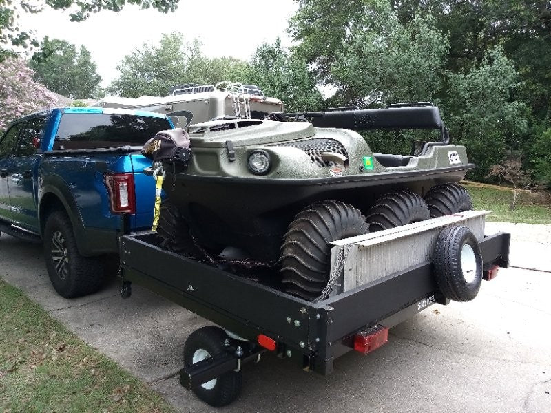 Swivelwheel-DW58  Golf Cart - Motorcycle Carrier / Hauler