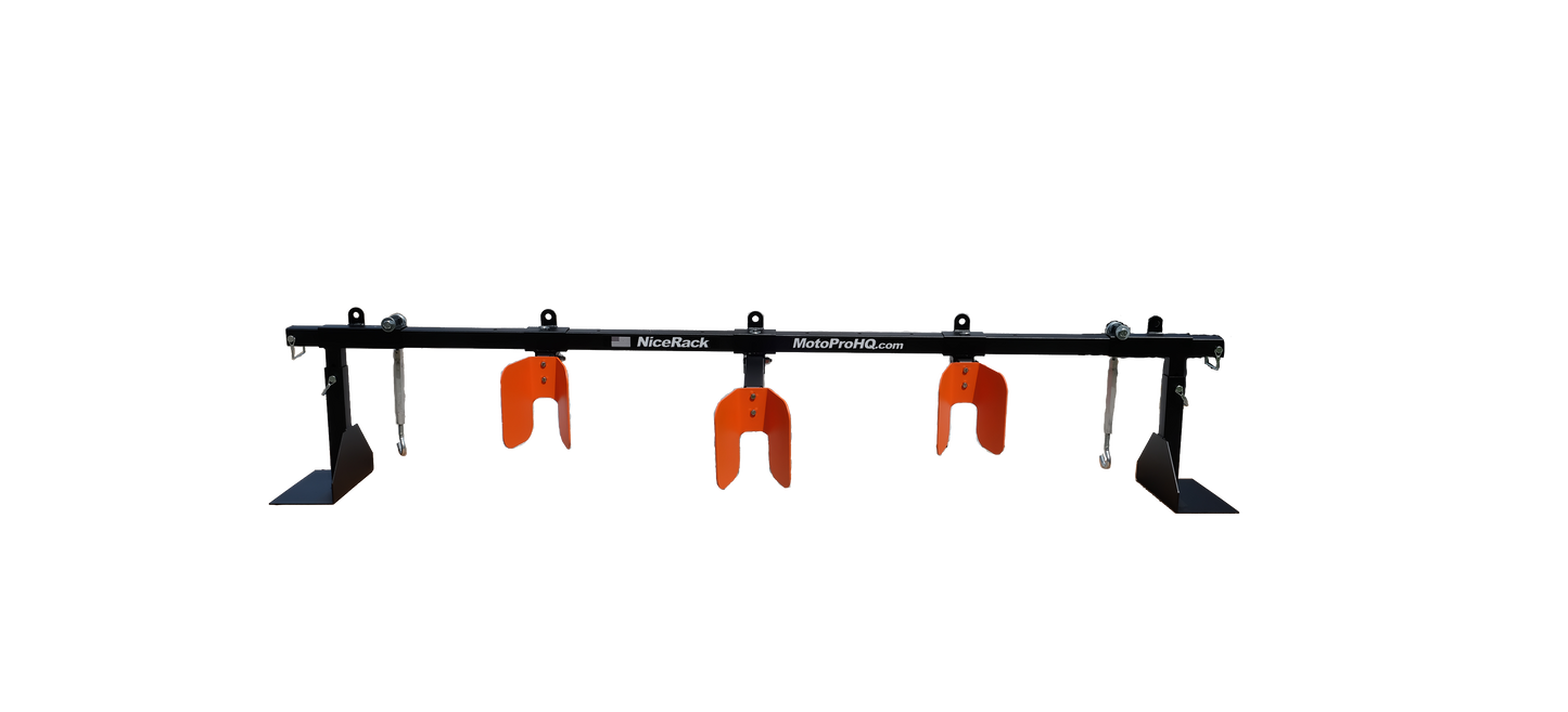 NiceRack Motorcycle Carrier | Pedestal Systems for toy haulers & trailers