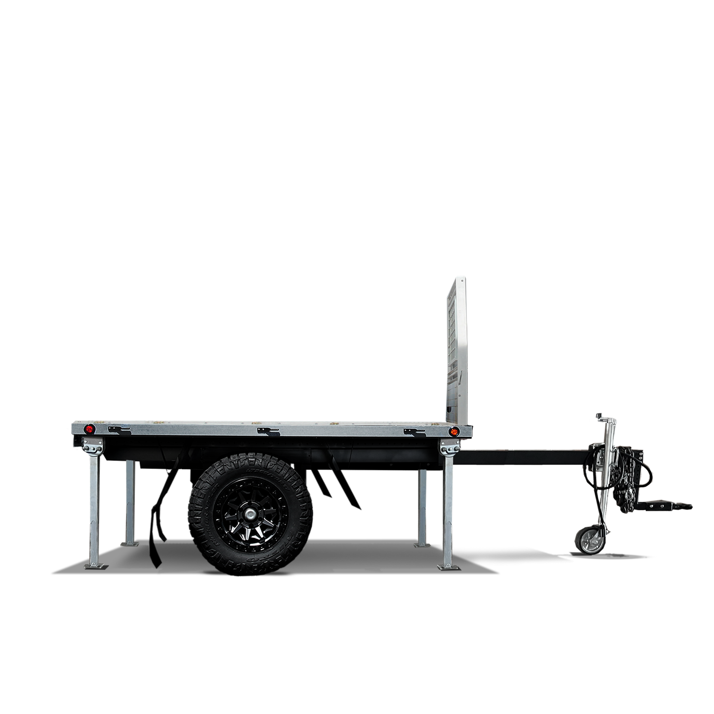 Full-Size Long Aluminum Overland Trailer