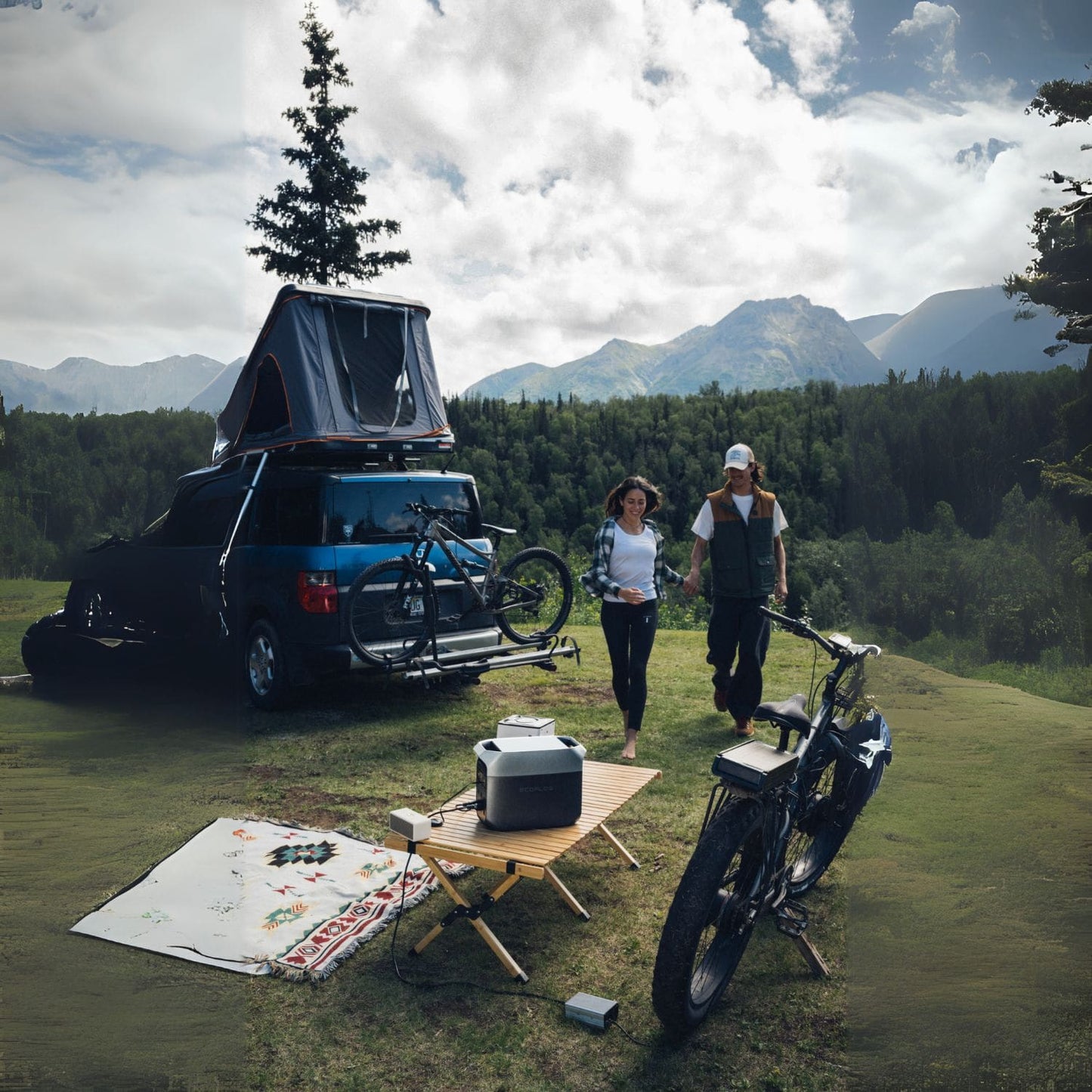 EcoFlow DELTA 3 Portable Power Station | 1024Wh | 1800W | 500W Solar Input