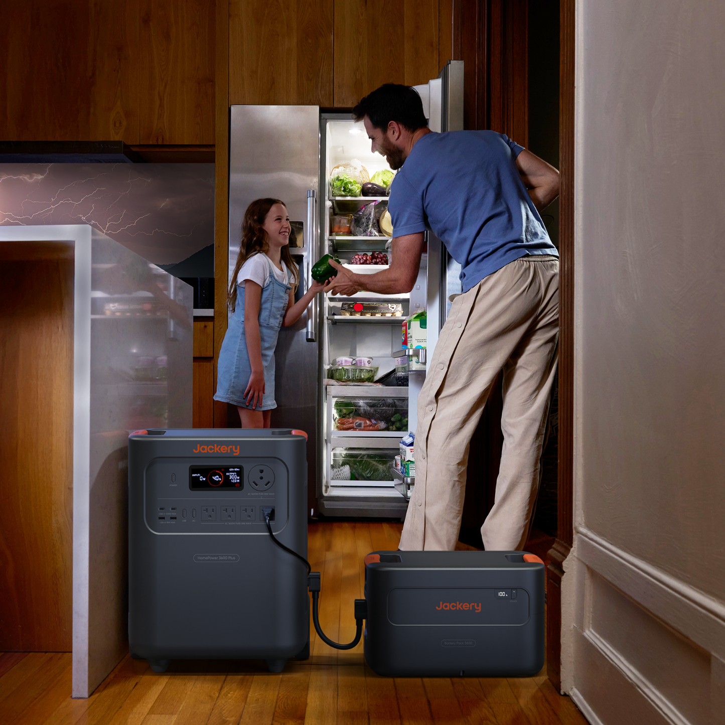 Jackery HomePower 3600 Plus Portable Power Station | 3584Wh | 3600W | 1000W Solar Input
