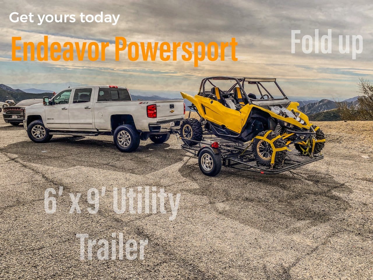 6'x9' Utility Foldable Trailer