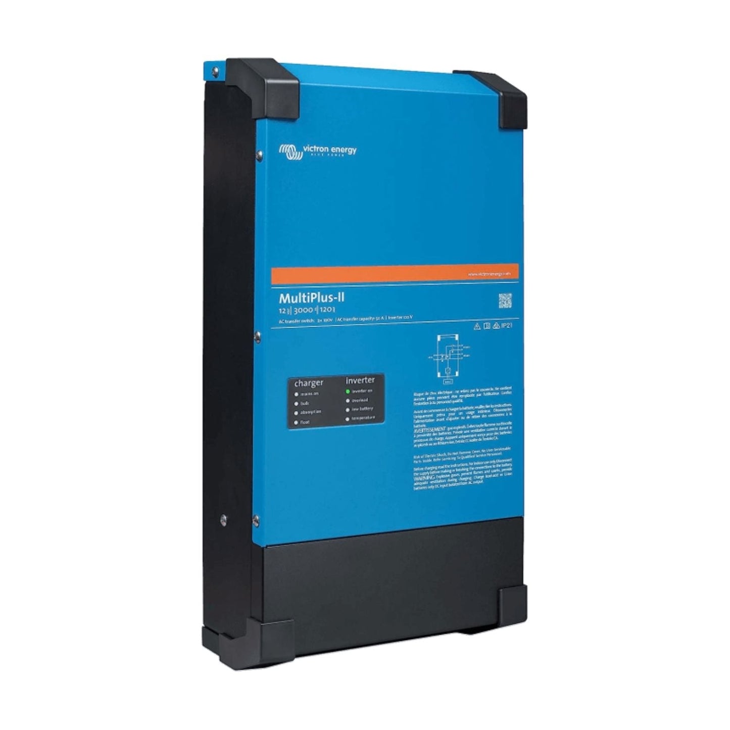 Victron 12V MultiPlus-II 120V 2.4k Inverter | 120A Battery Charger | UL458