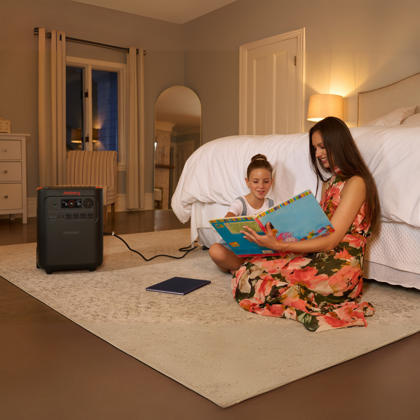 Jackery HomePower 3600 Plus Portable Power Station | 3584Wh | 3600W | 1000W Solar Input