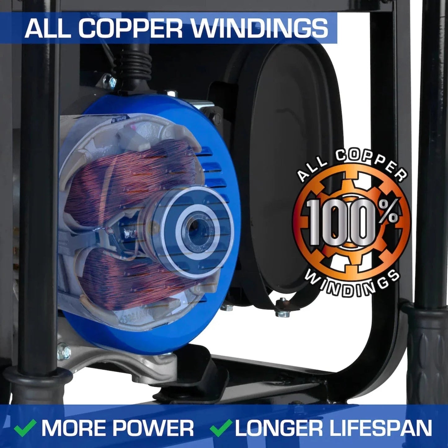 DuroMax XP15000E Gasoline 12500W/15000W Portable Generator