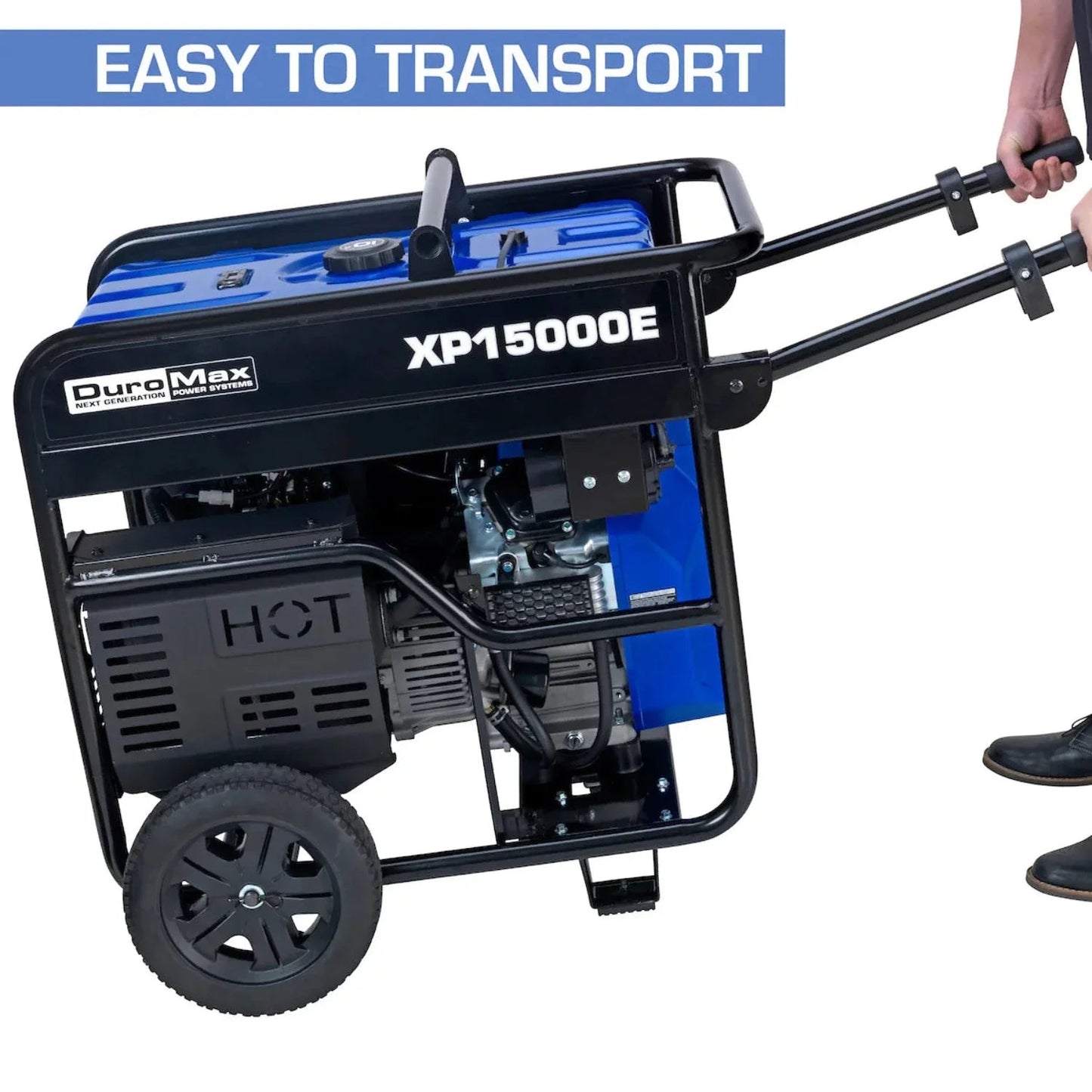 DuroMax XP15000E Gasoline 12500W/15000W Portable Generator