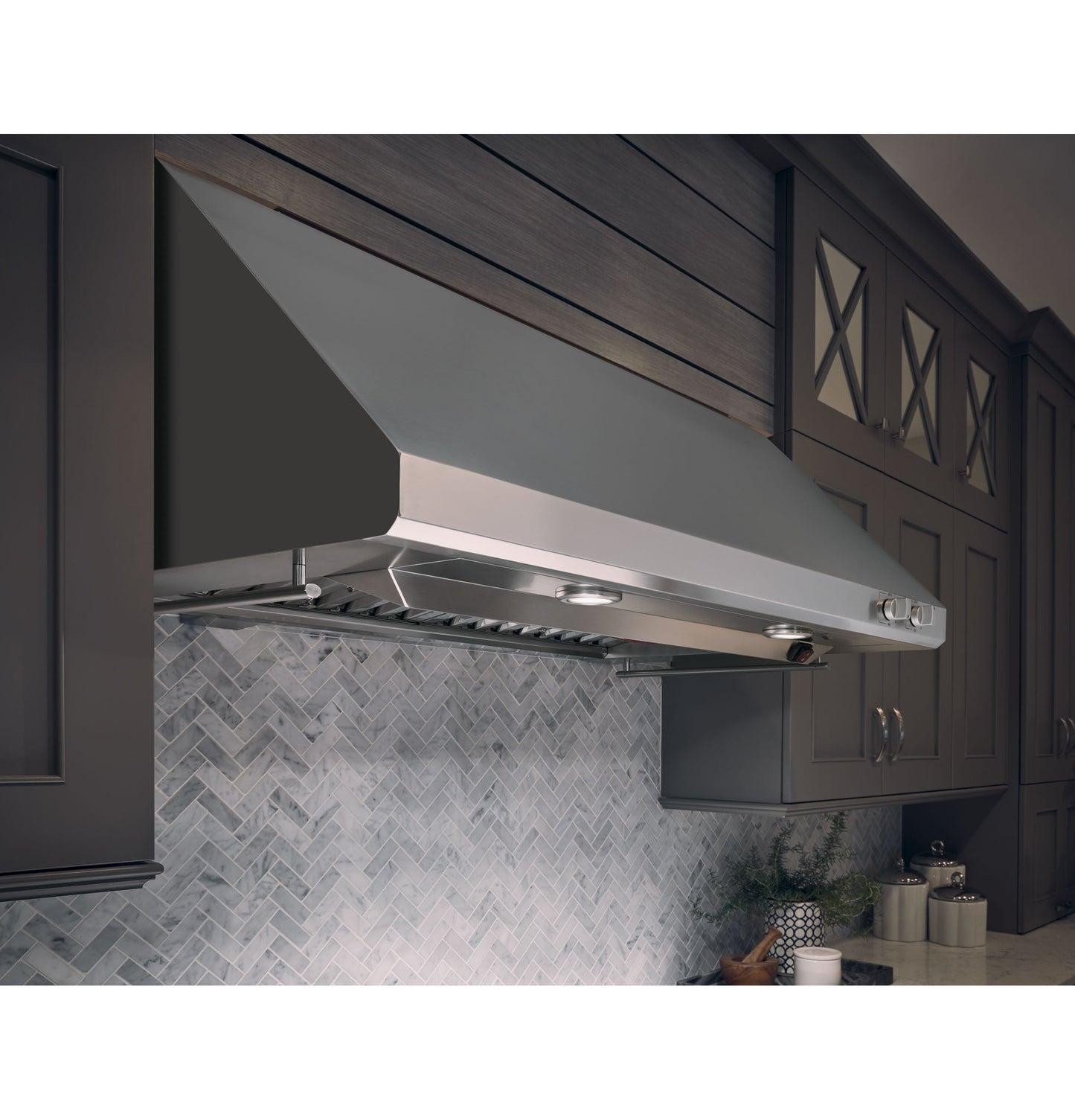 GE Monogram 36" Stainless Steel Professional Hood