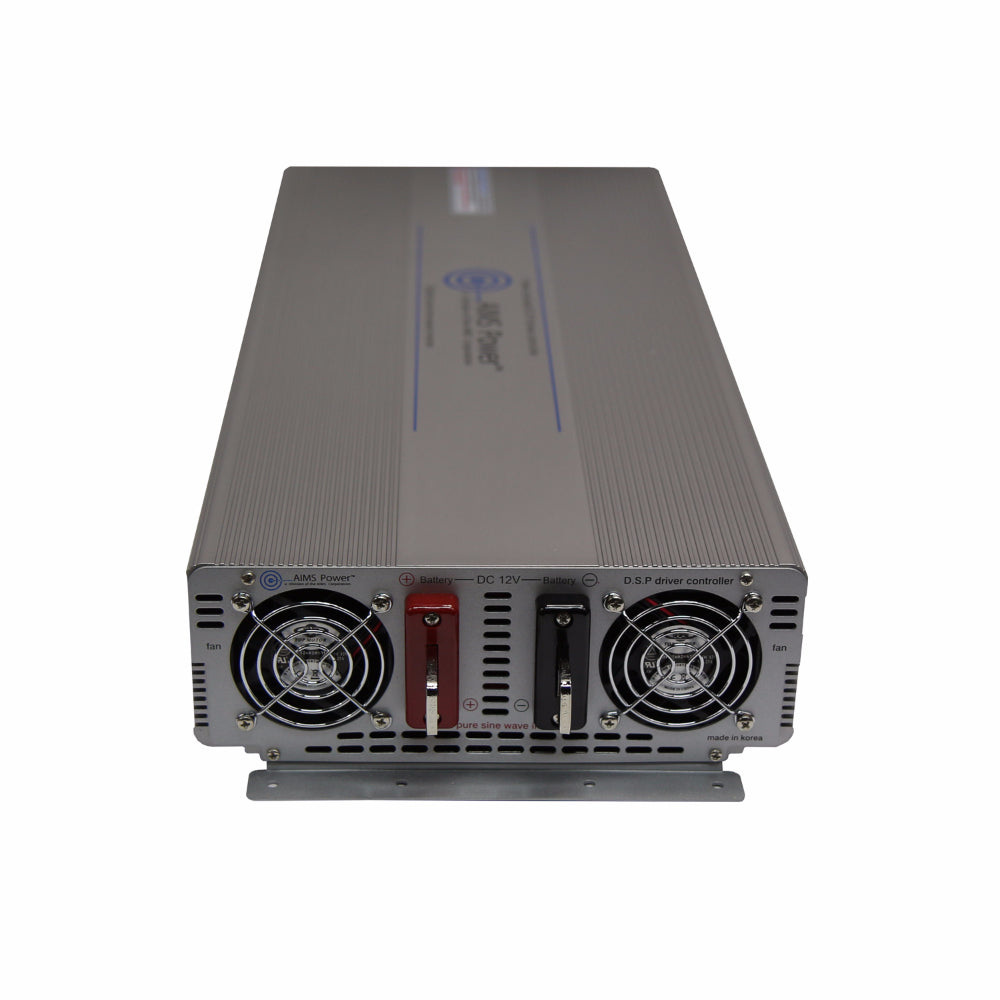 AIMS Power 2000 Watt 12 Volt Industrial Grade Pure Sine Power Inverter