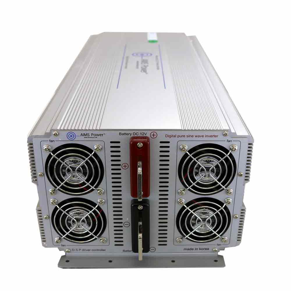 AIMS Power 5000 Watt 24 Volt Industrial Grade Pure Sine Power Inverter