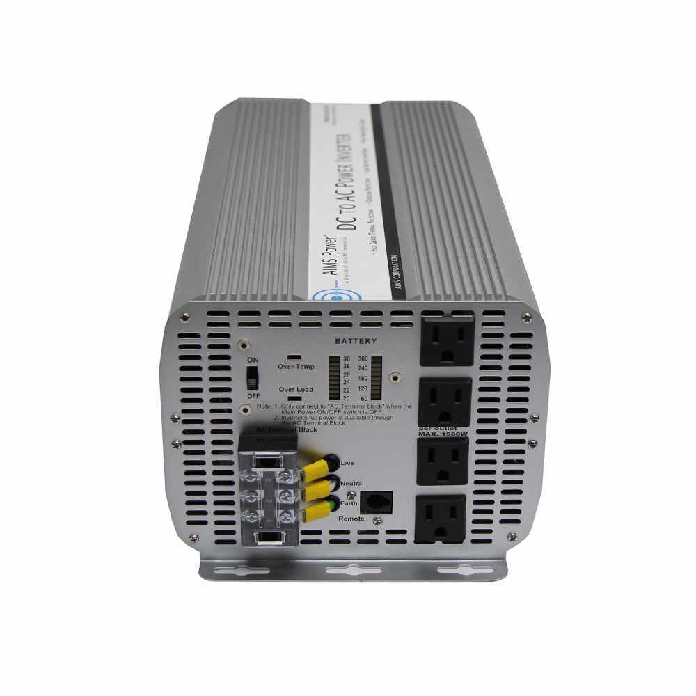 AIMS Power 5000 Watt 36 Volt Modified Sine Power Inverter