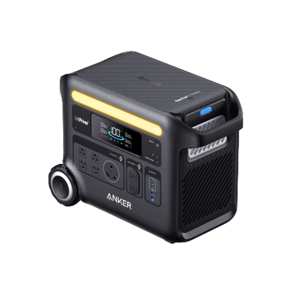 Anker SOLIX F2600 Portable Power Station | 2560Wh | 2400W | 1000W Solar Input