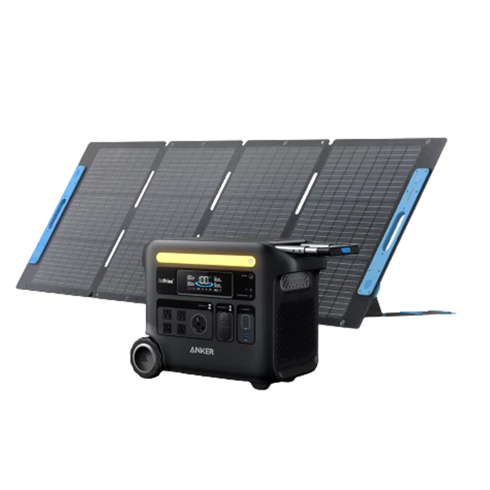 Anker SOLIX F2600 Portable Power Station | 2560Wh | 2400W | 1000W Solar Input