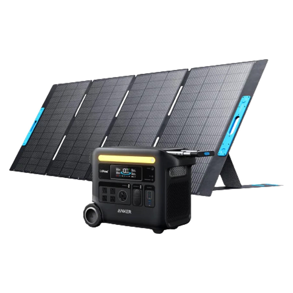 Anker SOLIX F2600 Portable Power Station | 2560Wh | 2400W | 1000W Solar Input