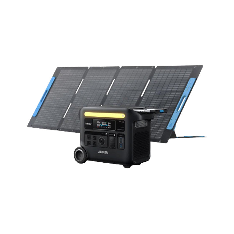 Anker SOLIX F2600 Portable Power Station | 2560Wh | 2400W | 1000W Solar Input