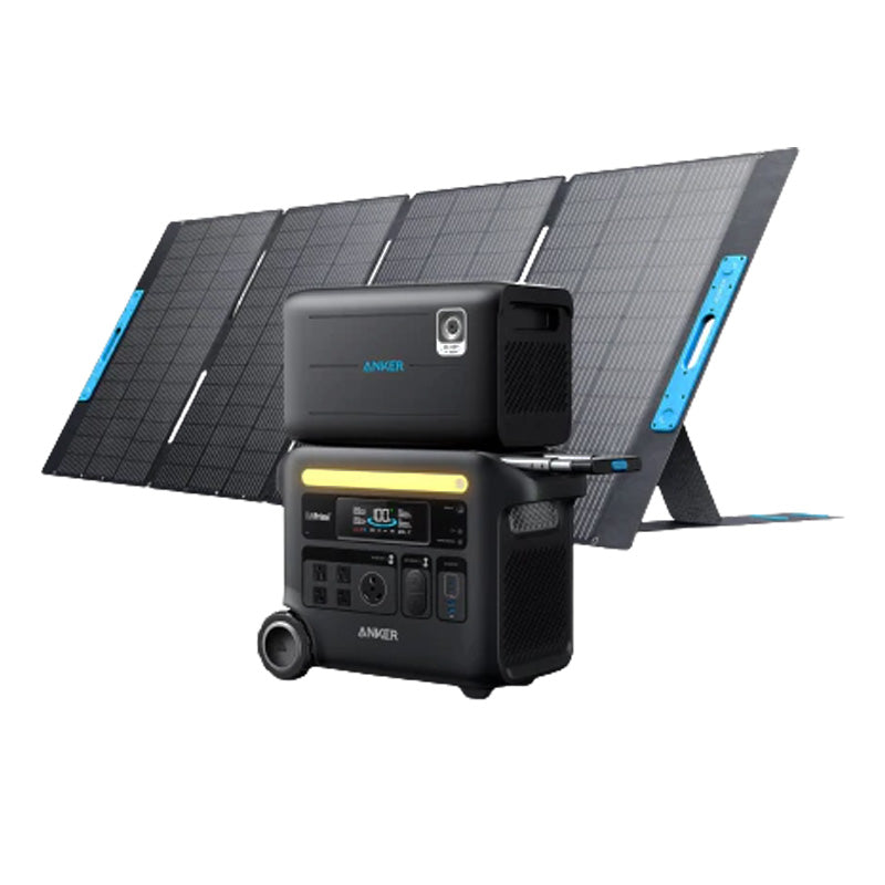 Anker SOLIX F2600 Portable Power Station | 2560Wh | 2400W | 1000W Solar Input