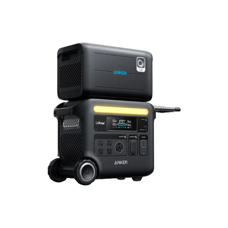 Anker SOLIX F2600 Portable Power Station | 2560Wh | 2400W | 1000W Solar Input